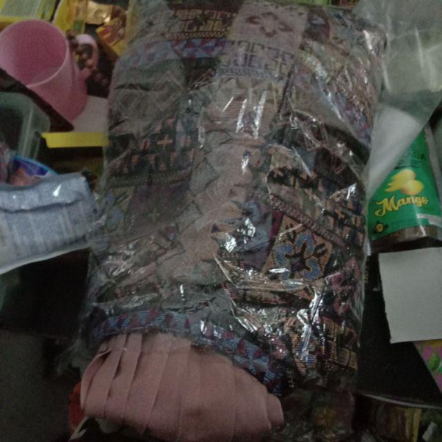 St Set Stelan Blazer Batik Tenun Maxi Dress Moscrepe Plisket Prisket Veronika