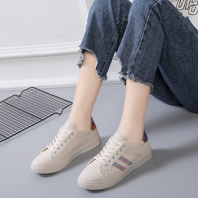 Asin829-Sepatu Sneaker Wanita Import  Sepatu Olahraga Cewe Santai S20