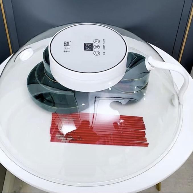 Tudung saji dengan pemanas makanan d 62