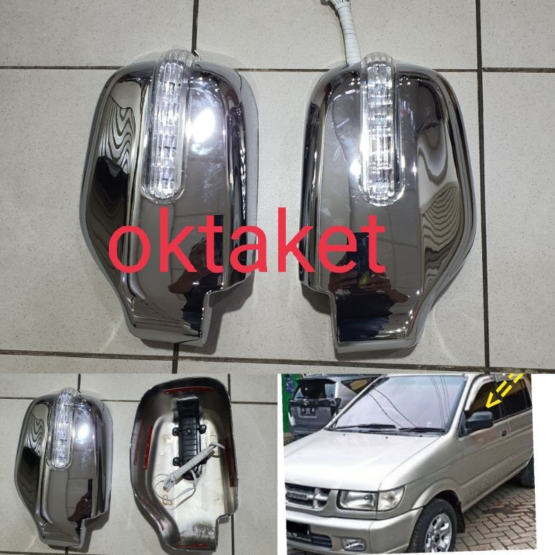 cover spion new Phanter (panther) chrome lampu model ganti