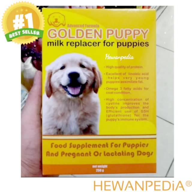 Jual Golden Puppy 250 Gr Susu Pengganti Induk Anjing Susu Anak Anjing Milk Replacer Dog Puppies Indonesia Shopee Indonesia