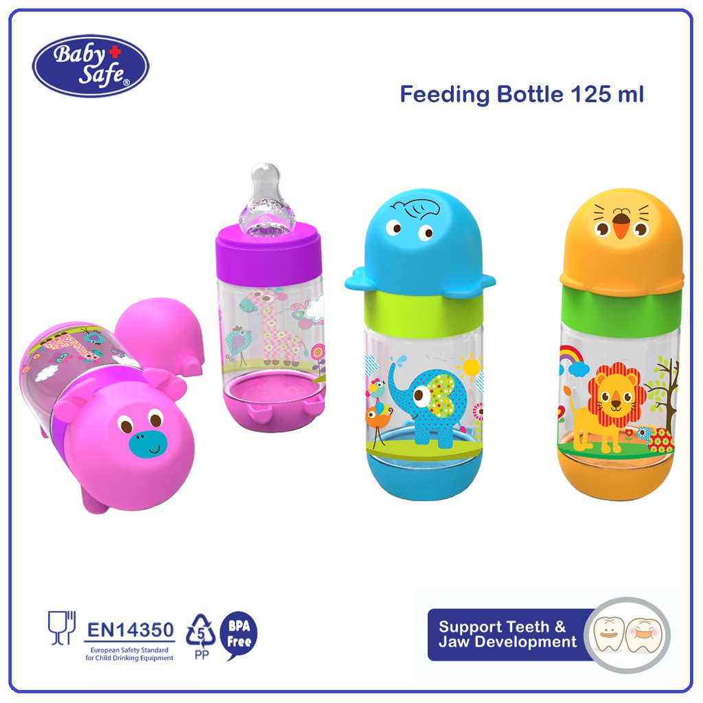 Baby Safe Feeding Bottle 125ml