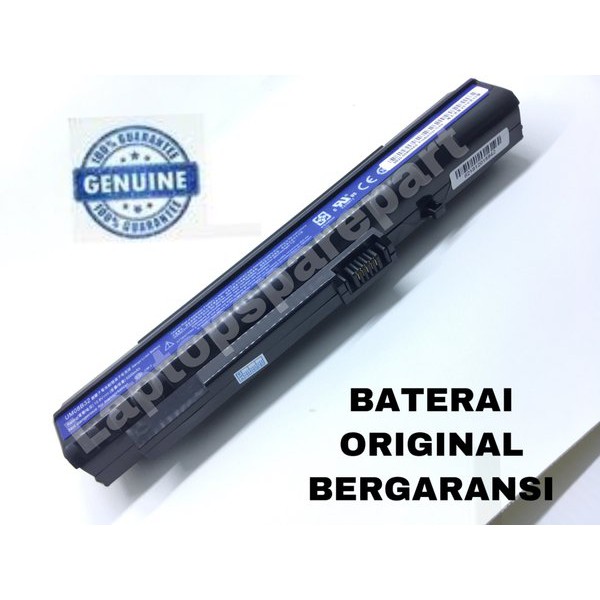 Original Baterai Acer Aspire One ZG5 D150 D250 A110 A150 A150L 571 UM08A31 UM08A73 UM08B32