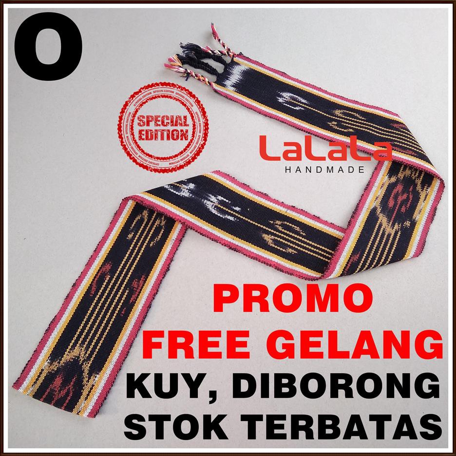 Ikat Kepala Tenun Etnik Motif Dayak Kalimantan Toraja Sumba Lombok Kain PROMO TERMURAH-3