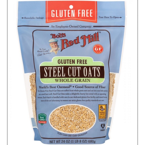 

Bob'S Red Mill Gluten Free Steel Cuts Oats 24 Oz