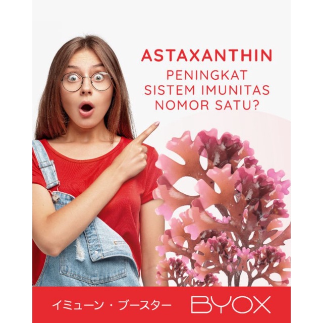 BYOX Vitamin Badan Kesehatan Menurunkan Resiko Diabetes Anti Oksidan Daya Tahan Tubuh Original Perawataan Kecantikan Booster Memutihkan Kulit original 100%