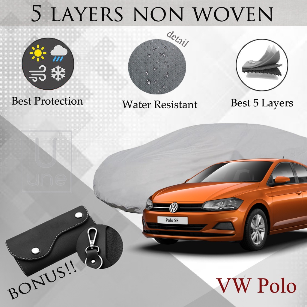 Cover Sarung Mobil POLO 5 Layer Protection