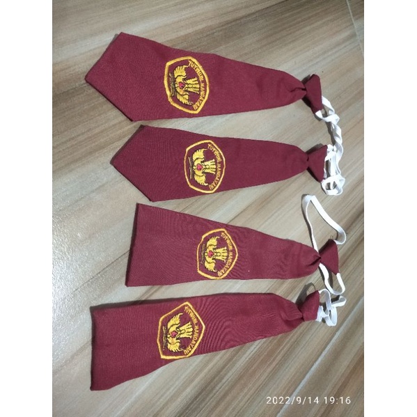 dasi anak sd / dasi bordir anak sd