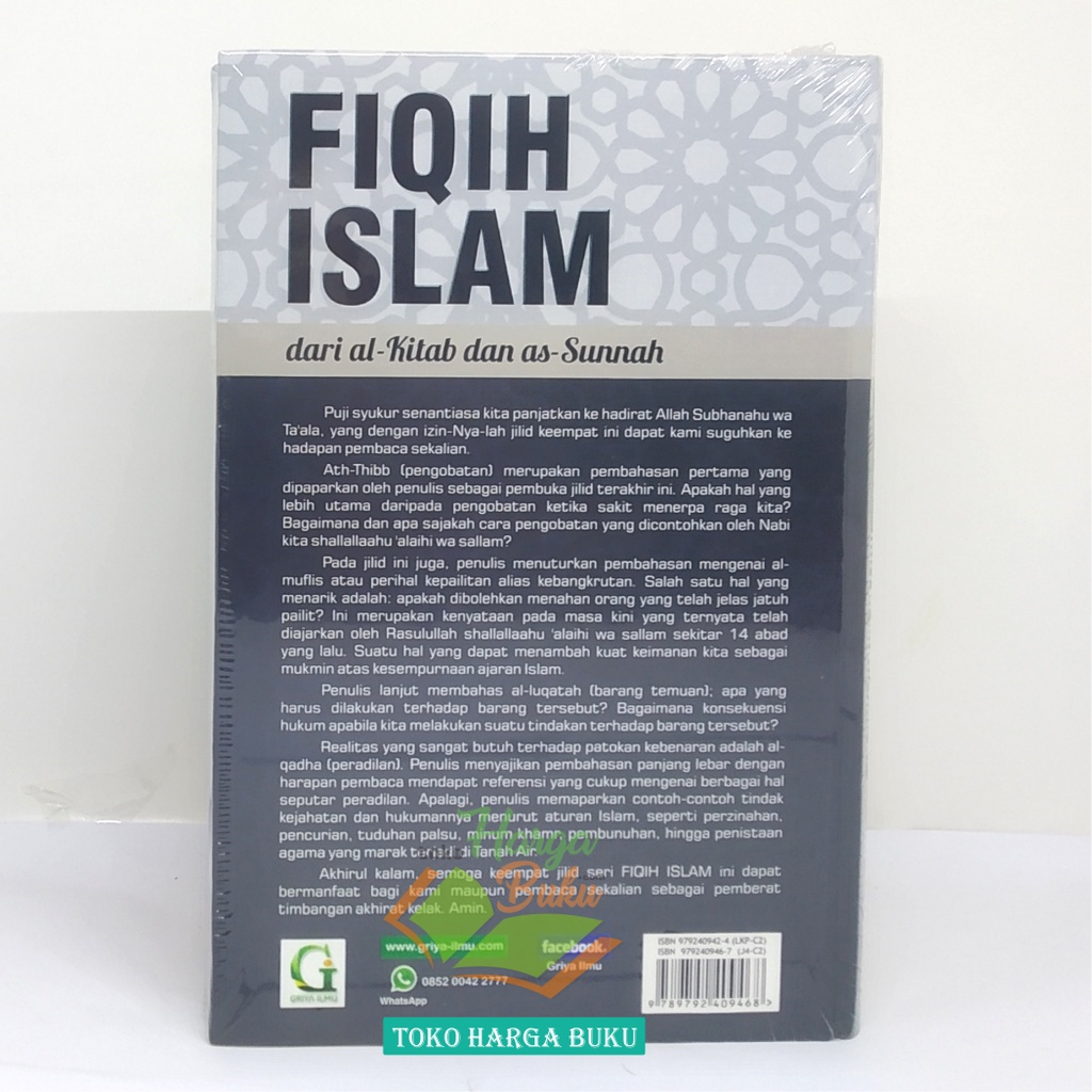 Fiqih Islam dari Al-Kitab dan As-Sunnah JILID 4 Buku Fikih Islam Penerbit Griya Ilmu