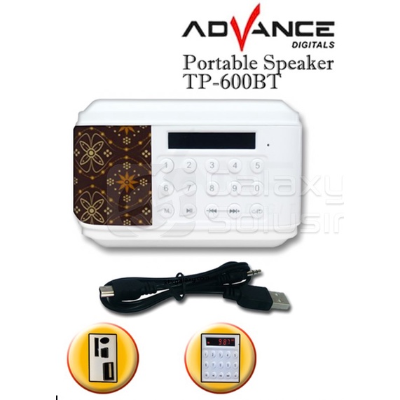 Speaker Advance TP 600 BT ( Bluetooth )