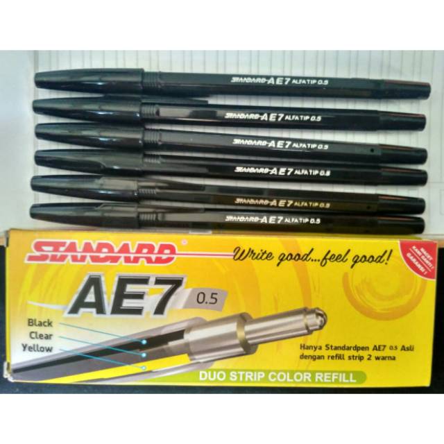 

Pulpen standard hitam