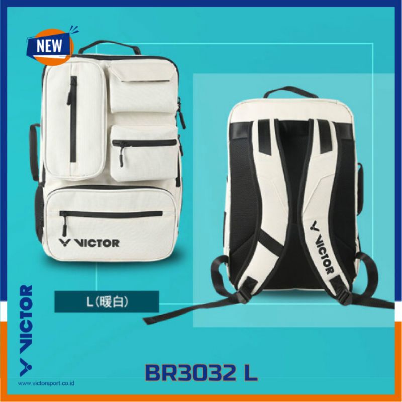 Tas Ransel Bulutangkis Victor BR 3032 / BR-3032 / BR3032 Tas raket Original