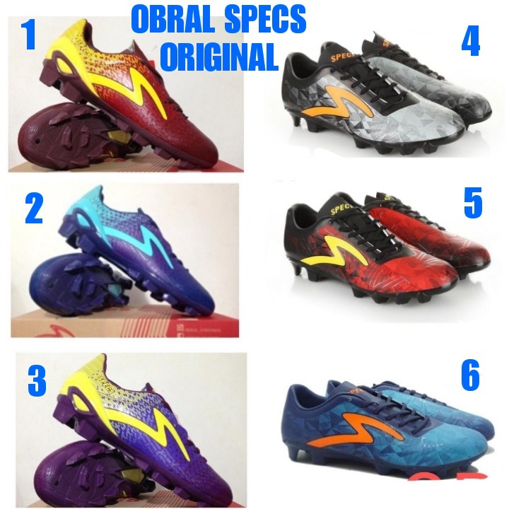 OBRAL !! Sepatu bola Specs Original sepatu sepakbola specs 