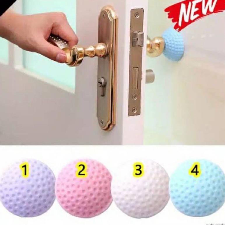 Pengaman Pintu Engsel Ganjalan Pintu Bentuk Golf / Pengaman Pintu / Pelindung Dinding Rumah