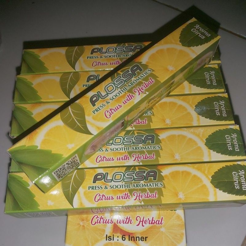 PLOSSA CITRUS WITH HERBAL 6PCS