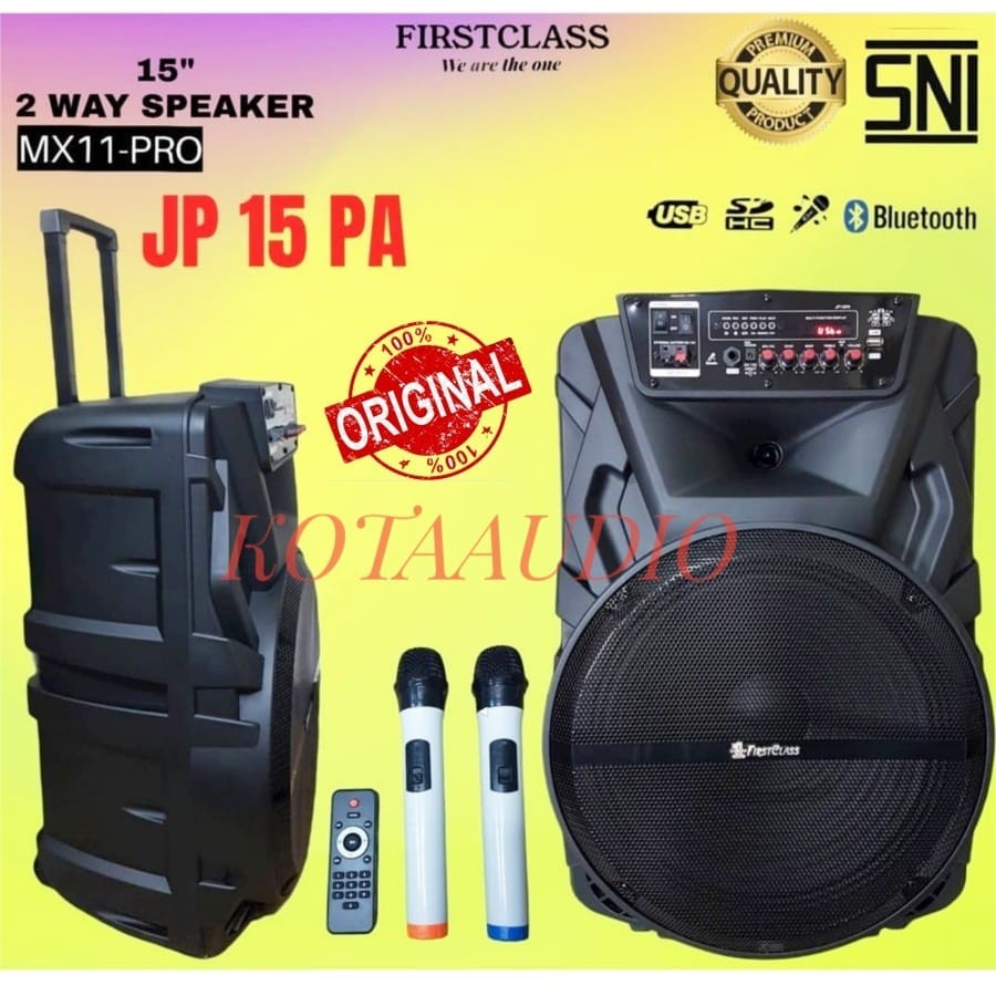 SPEAKER PORTABLE MEETING FIRSTCLASS JP 15PA / FIRST CLASS JP 15 PA ORI