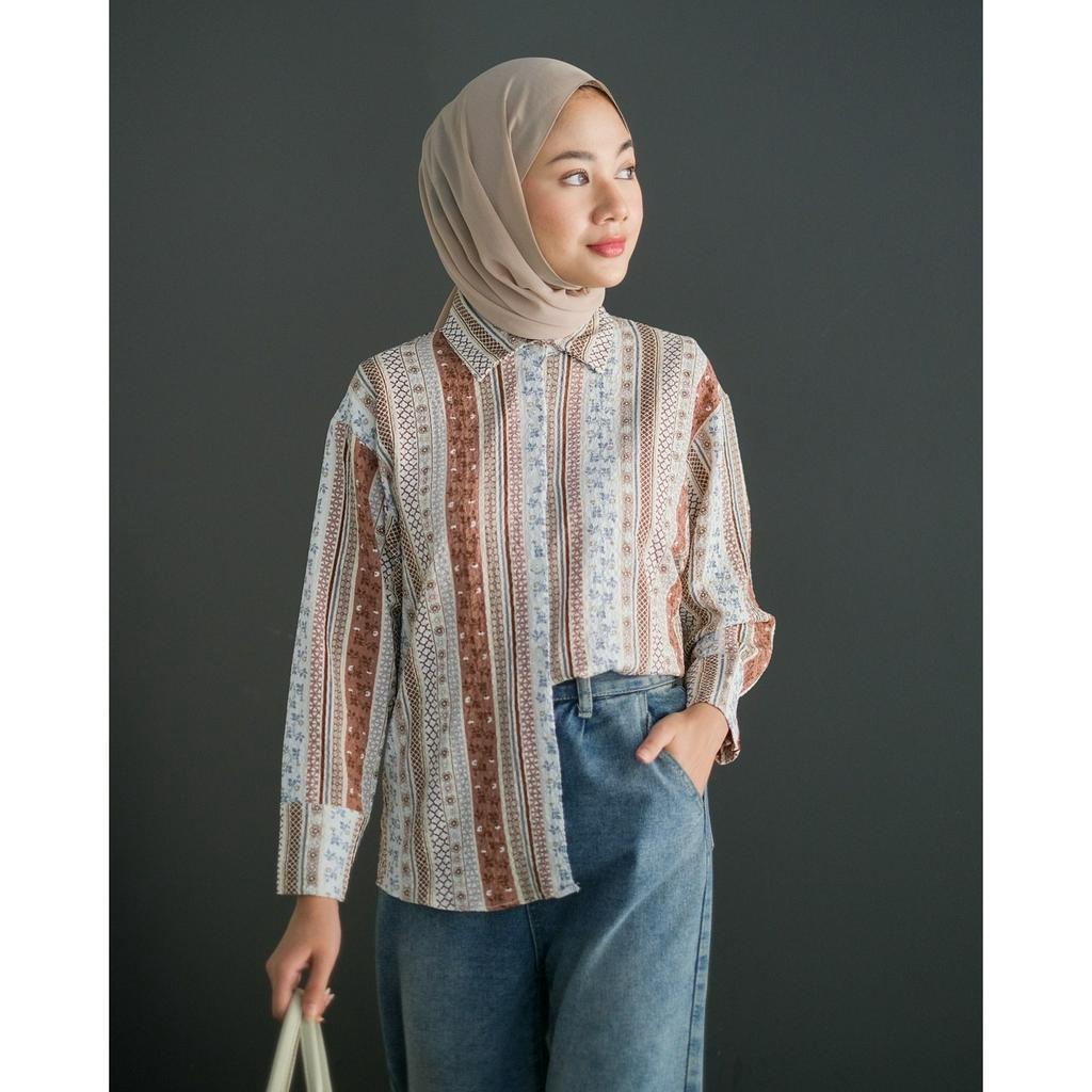 Myrubylicious FARIZ SHIRT KODE NN2522 | KEMEJA | KEMEJA WANITA | KEMEJA LENGAN PANJANG