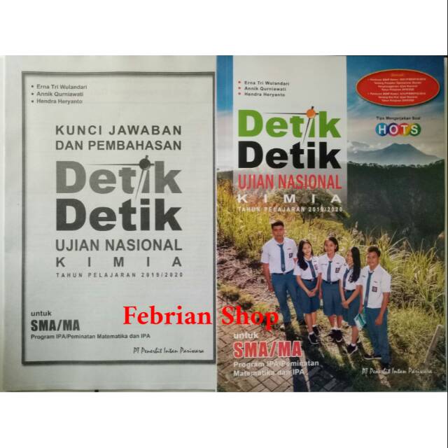 Buku Detik Detik Un Kimia Sma Ma 2020 Shopee Indonesia