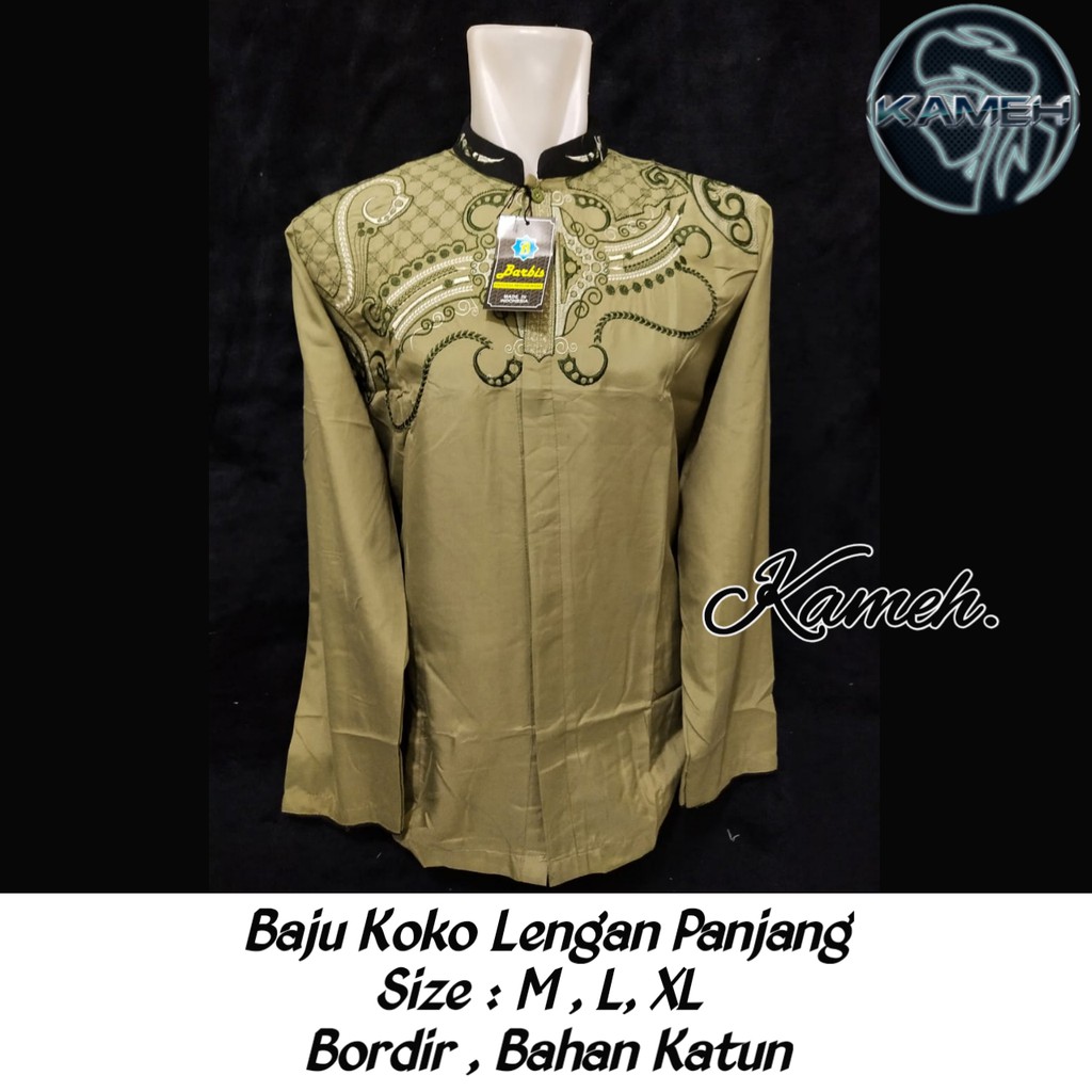 Baju Koko Remaja Warna Lengan Panjang Premium/Harga Grosir