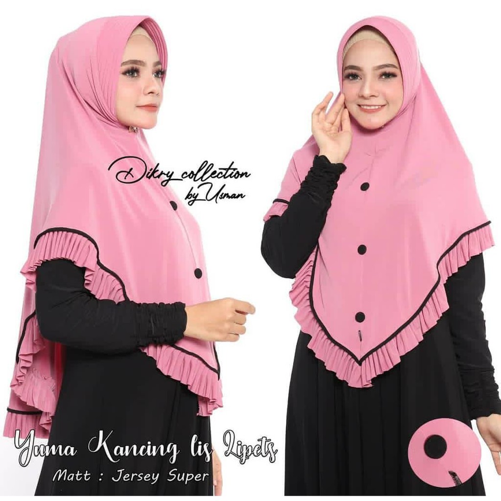HIJAB INSTAN AZKANA YUMA / JILBAB INSTAN AZKANA YUMA KANCING