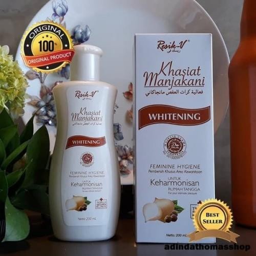 Resik V Manjakani Whitening 90ml - Manjakani Pembersih Area Kewanitaan