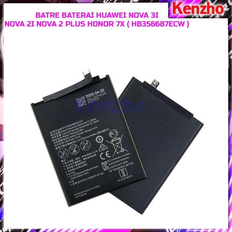 BATRE BATERAI HUAWEI NOVA 3I NOVA 2I NOVA 2 PLUS HONOR 7X