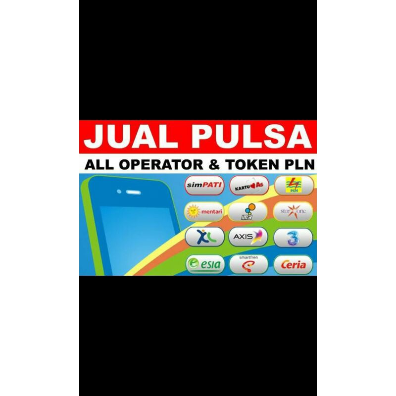 Baru... Sangat Murah Jual Pulsa All Operator & Token Listrik