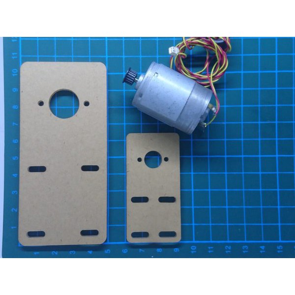 Bracket Dinamo Dc 775 Dan Dinamo Printer - Mounting Dinamo - Dudukan Dinamo L-Shaped Fixed Bracket