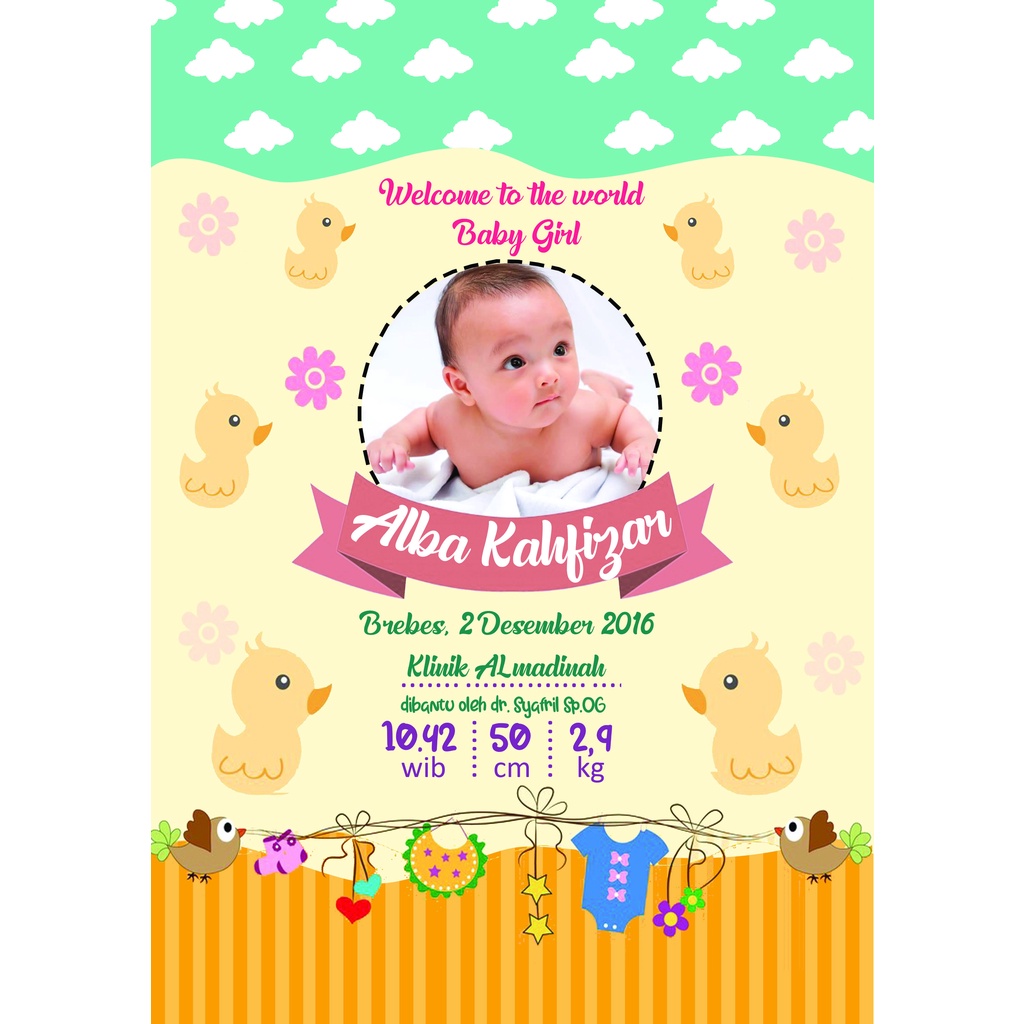 MILIKI DESAIN BIODATA BAYI HARGA TERJANGKAU BANYAK PILIHAN BIODATA ANAK BIODATA KELAHIRAN-16