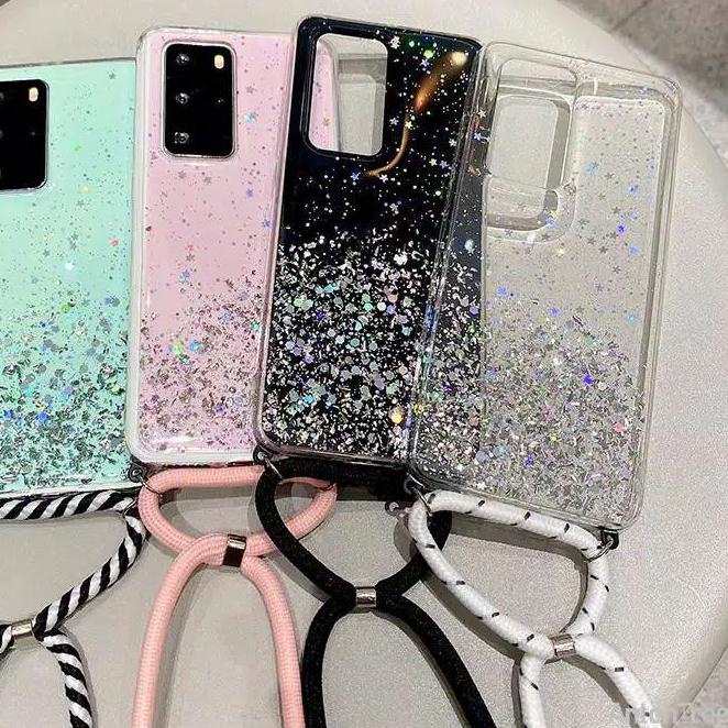 ▲ REDMI NOTE 4/4X/NOTE 5/5 PRO/NOTE 7/NOTE 8/8 PRO CASE LANYARD GALAXY CASE TALI GANTUNGAN NAGITA ➾