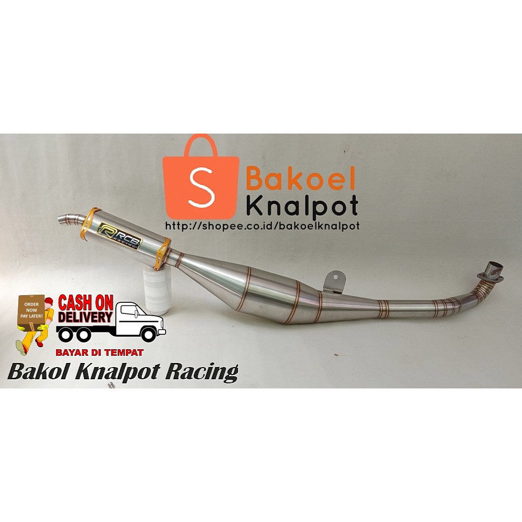 Knalpot Fiz R Alfa RCB Fullstainless