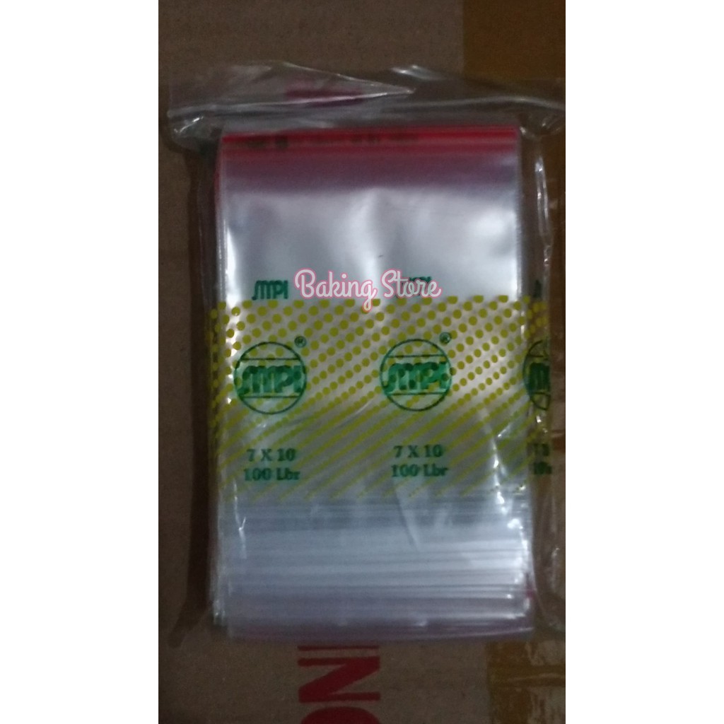 Kantong Plastik Klp - Zip Zip Lock Bag 7x10cm isi 100lembar