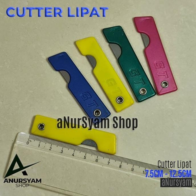 

Pisau Cutter Kecil / Cutter Lipat anursy44 Kualitas Baik