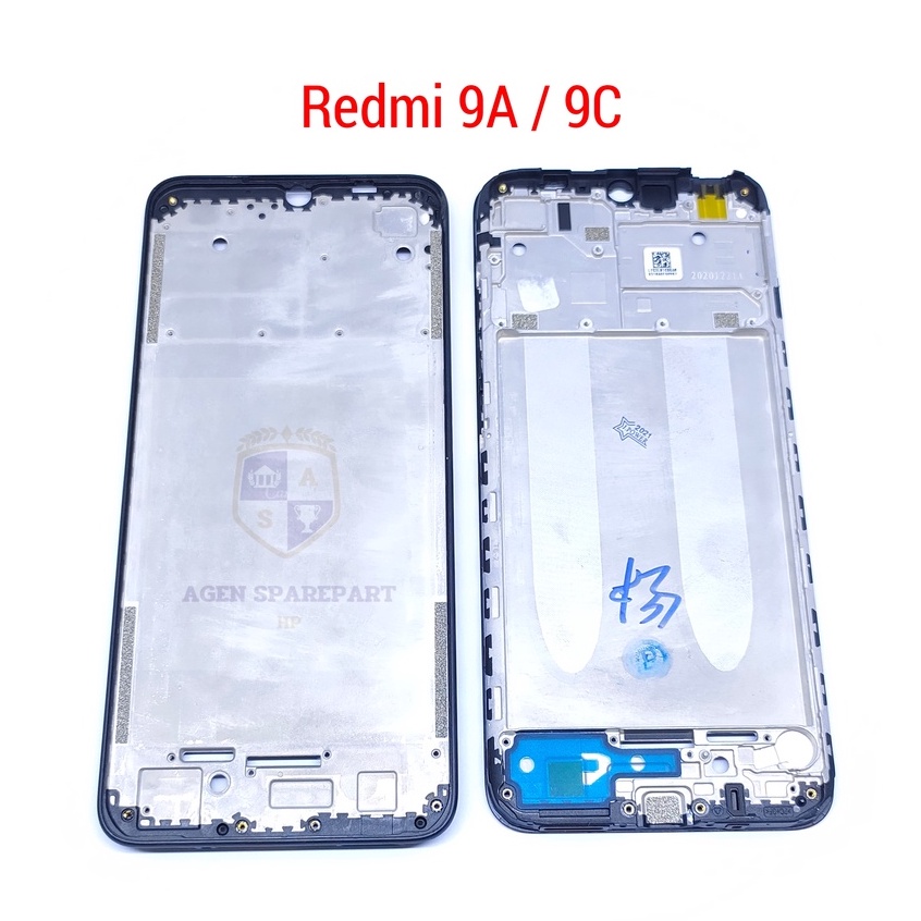 FRAME LCD - TULANG LCD - TATAKAN LCD XIAOMI REDMI 9A - REDMI 9C