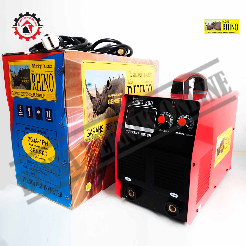 PROMO Mesin Las RHINO 300A 1 Phase Travo Las Inverter Rhino MMA 300 A
