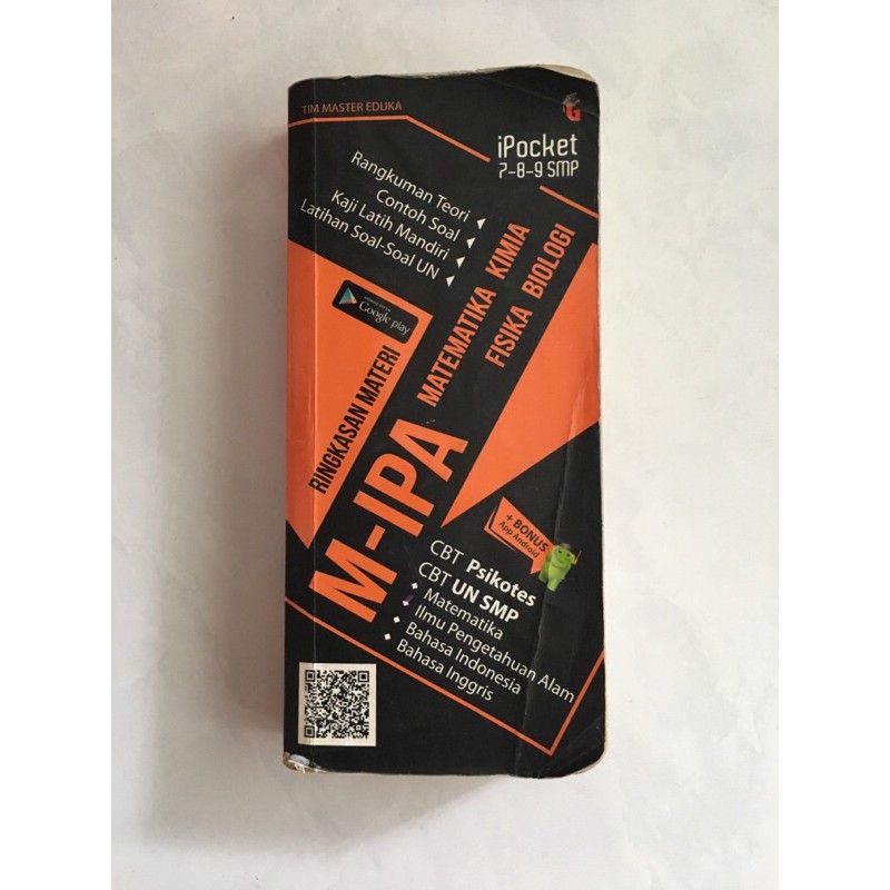 [PRE-LOVED] Buku Ipocket Ringkasan Materi M-IPA SMP 7-8-9