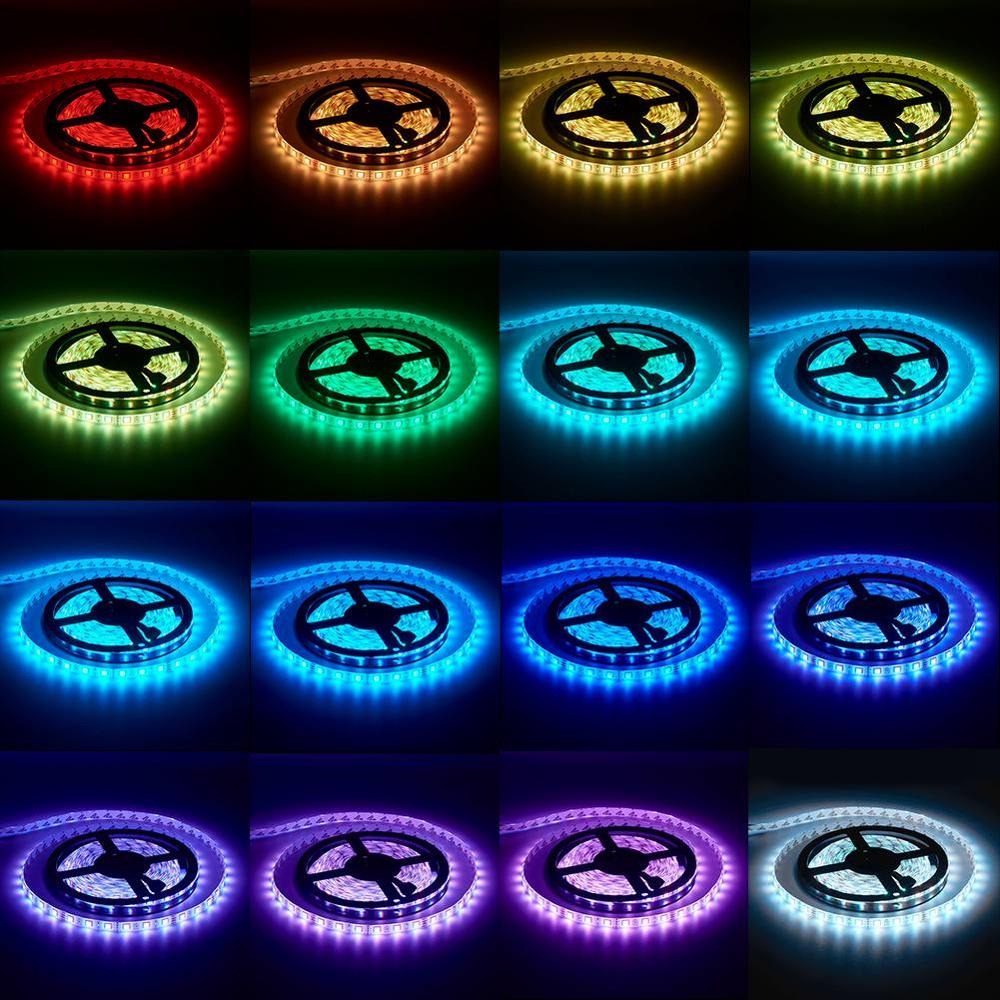 AUMOHALL Lampu LED Strip RGB 5050 5 Meter 12V 3A - AU300