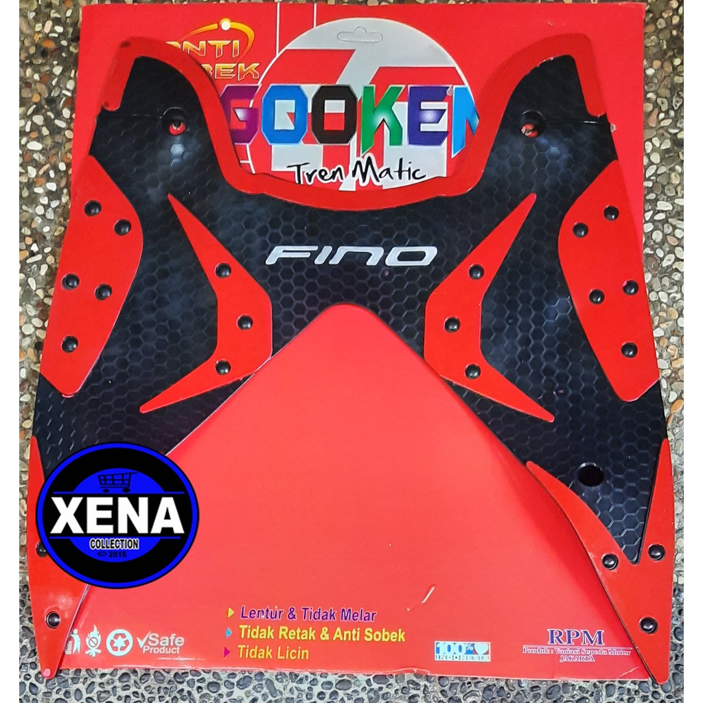 Karpet Yamaha Fino FI - Fino Sporty - Fino Grande - New Fino 125 - Bahan Tebal / karpet Motor Fino 125 blue core Fino Grande Fino Sporty / Karpet Motor Yamaha Fino 125 / Gookem Karpet Motor Fino FI Alas Kaki Bahan Karet Tebal / Karpet / Keset Motor Fino