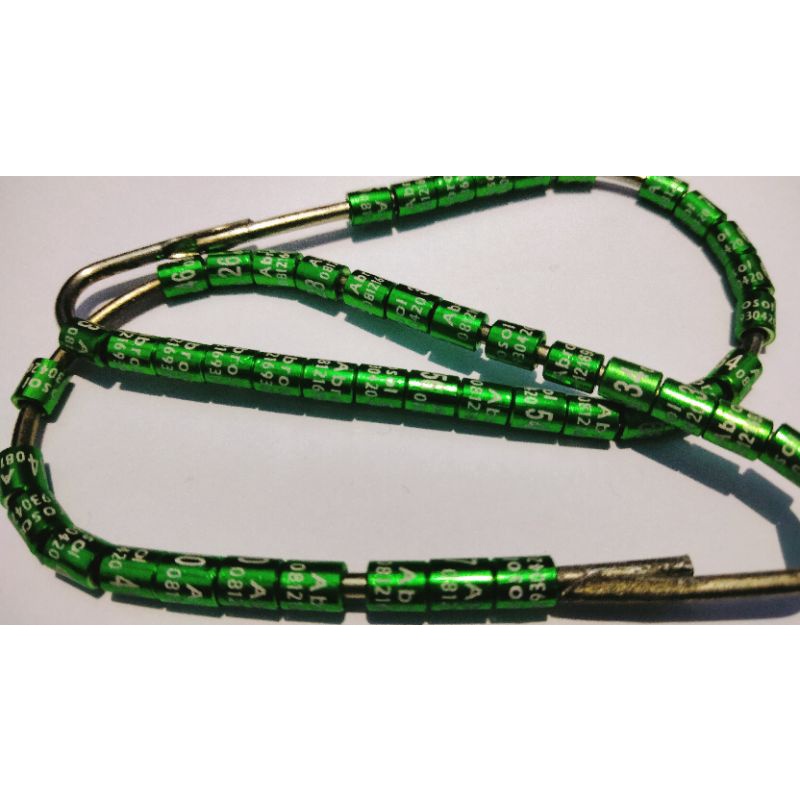 RING BURUNG KONIN PLECI BLACKSHROAD BISA PESAN NAMA MODEL LASER ISI 25 BIJI