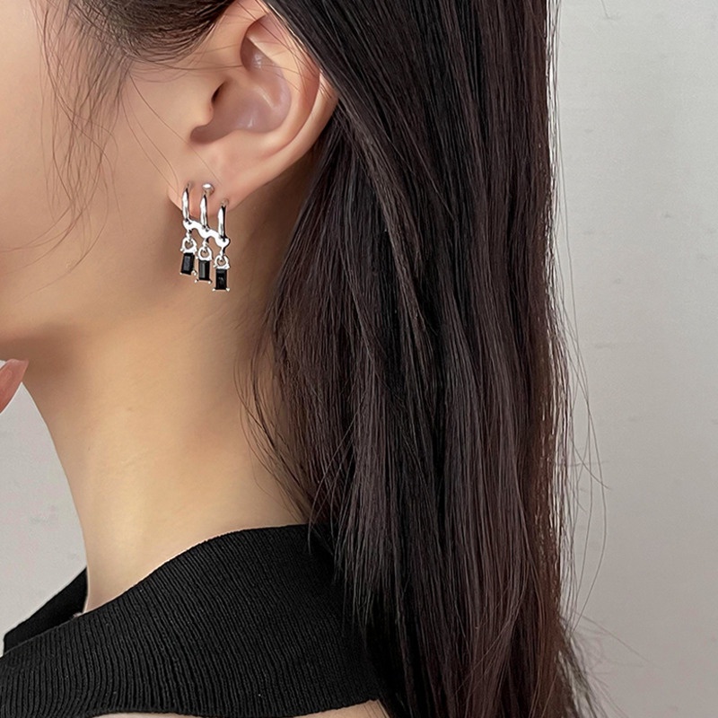 Anting Bentuk C Gaya Retro Untuk Aksesoris