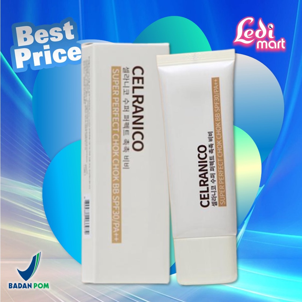 ORIGINAL Celranico Super Perfect Chok Chok BB SPF30 40ml / Pelembab Wajah / LEDI MART