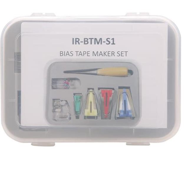 ORIGINAL ! Bias Tape Maker Set / Set Alat Pembuat Bisban IR-BTM-S1