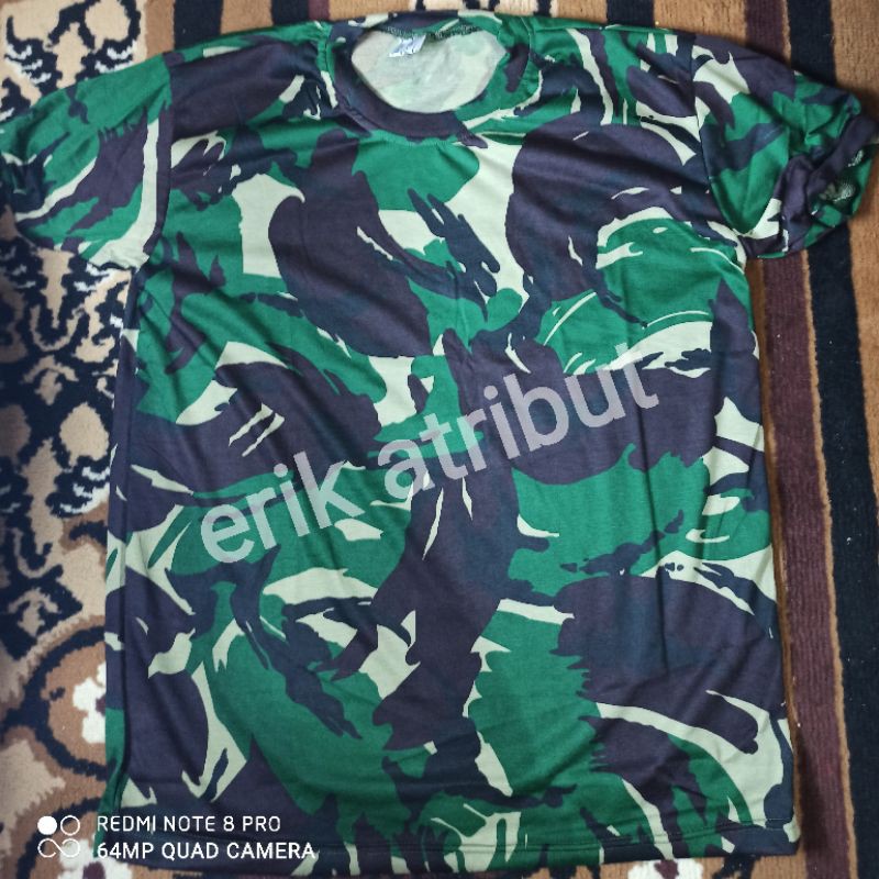 kaos dalam TNI AD kaos oblong