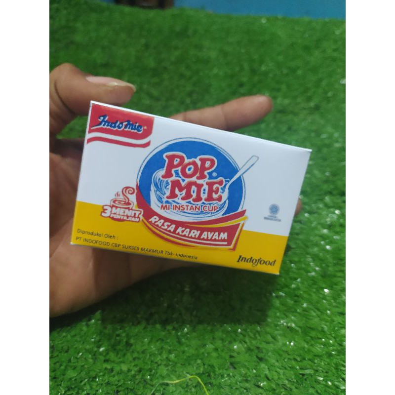 Miniatur Dus Pop mie kari ayam 1/10