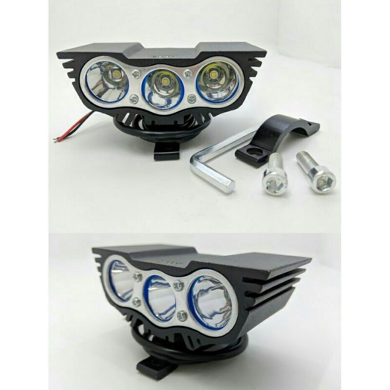 Lampu Tembak Lampu Sorot led Cree 3 mata Owl ultrafire 30watt 3 mode