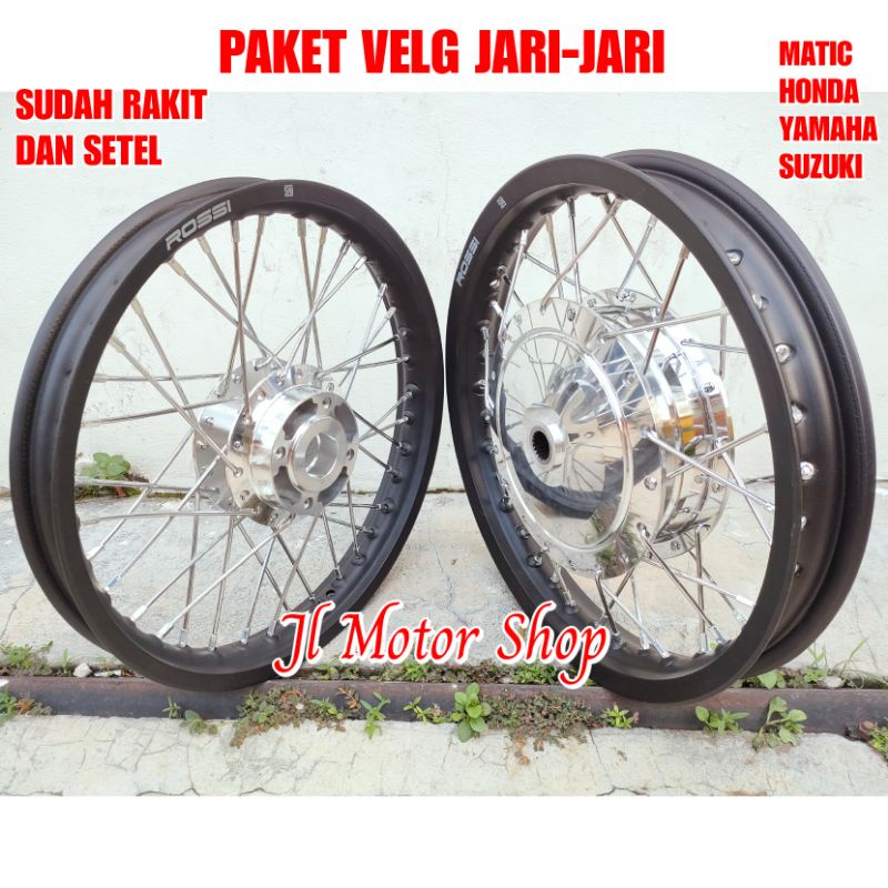 PAKET Velg Jari jari 14 Mio Fino Mio j Xeon Mio M3 Mio gt Genio Beat Scoopy Vario Spacy Xride dll