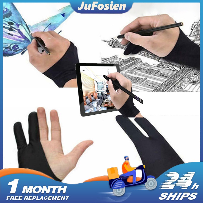 Two Fingers Glove Palm Rejection Touch Screen for Stylus Pen