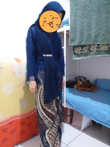 Maura Couple - Sania Ruffle Batik Couple Ori Ndoro Jowi Dnt Garansi Termurah Shopee - Mote Navy Shir