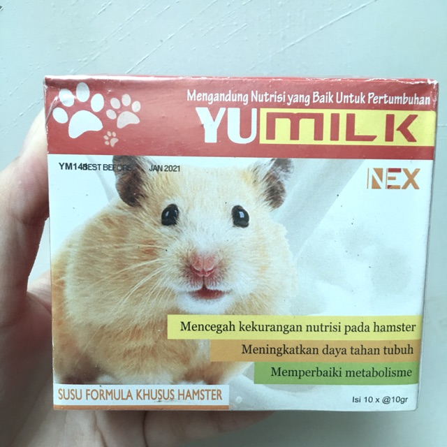 Yumilk Susu Hamster 10gram Susu Hamster Shopee Indonesia