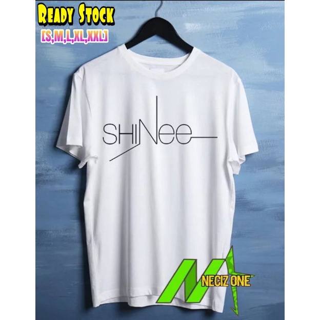 KPOP KOREA SHINEE T-SHIRT UNISEX ~ READY LENGAN PENDEK DAN PANJANG